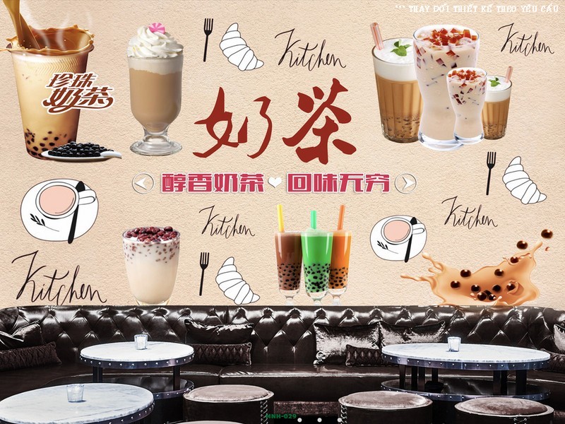 Quán trà sữa - quán kem  MNH-029